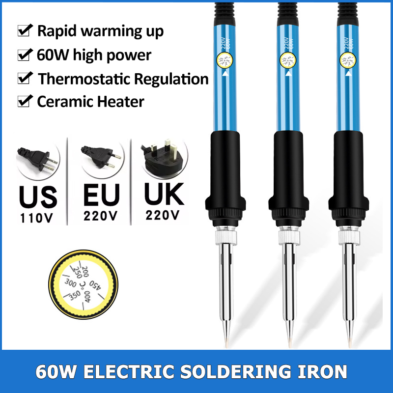 Electronics Repair Uk - Soldador eléctrico de 60W, herramienta de