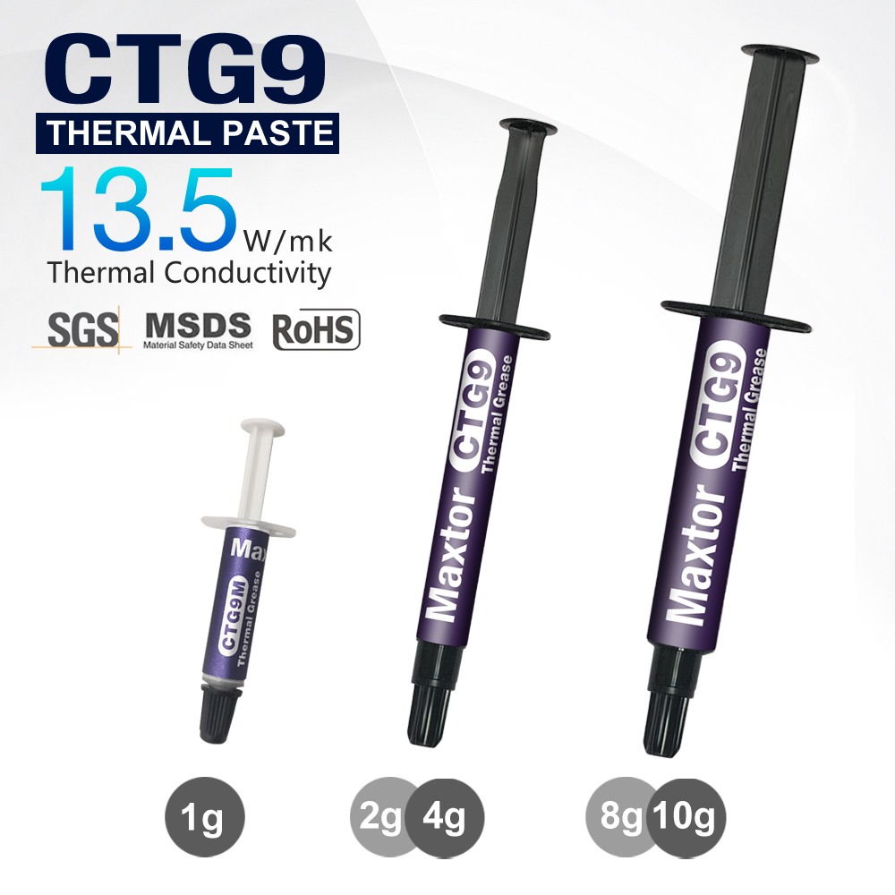 Thermal Paste Cpu - Pasta térmica Maxtor CTG9 1g 2g