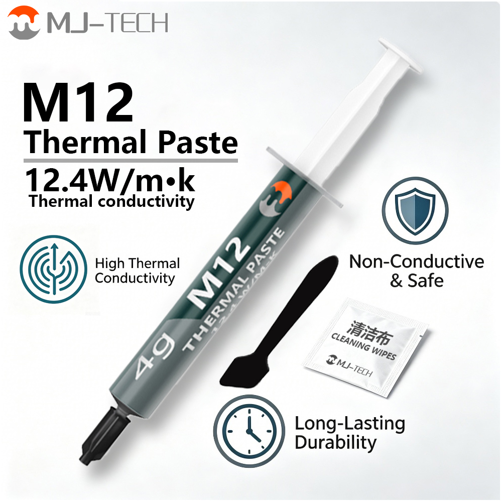 Thermal Paste Cpu - Pasta Térmica MJ-TECH M8 M12 M14