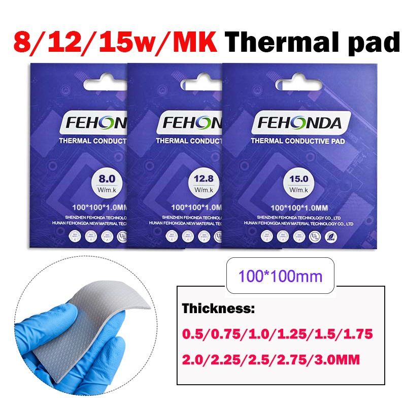 Thermal Paste Cpu - Almohadilla Térmica Conductora Suave Fehonda de