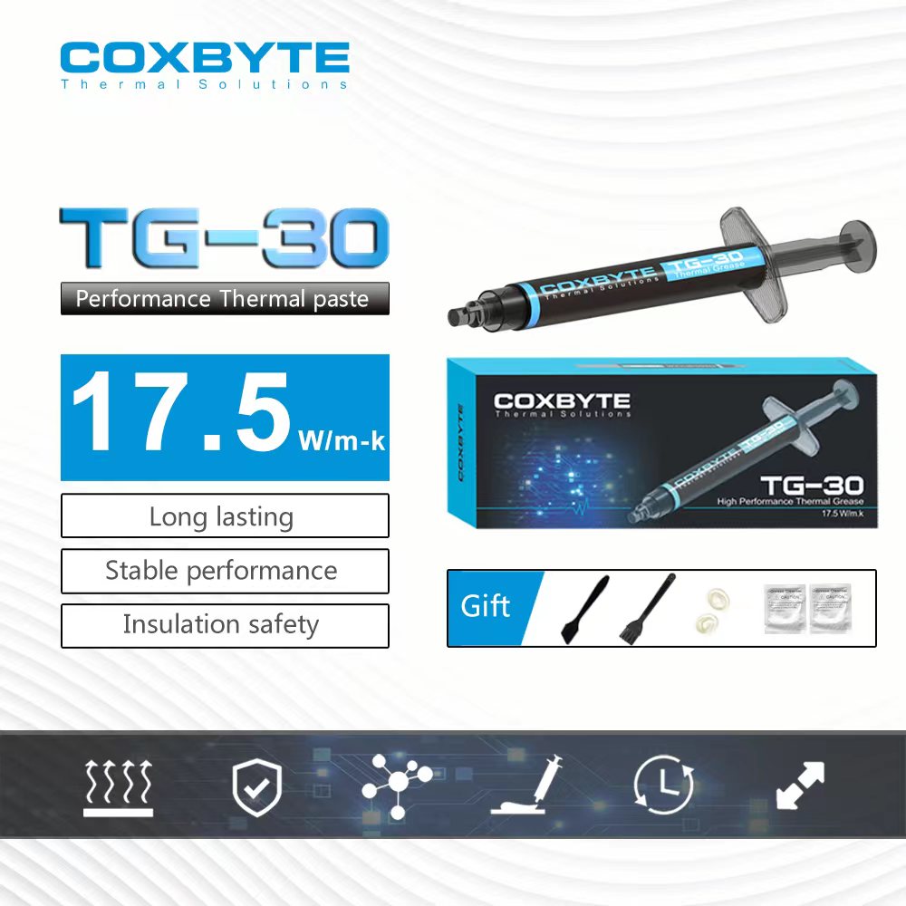 Coxbyte 17,5 W/mk pasta térmic - Thermal Paste Cpu reseña y precio