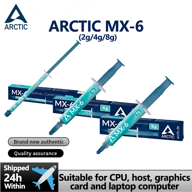 ARCTIC MX-6 (2g/4g/8g) Pasta t - Thermal Paste Cpu reseña y precio