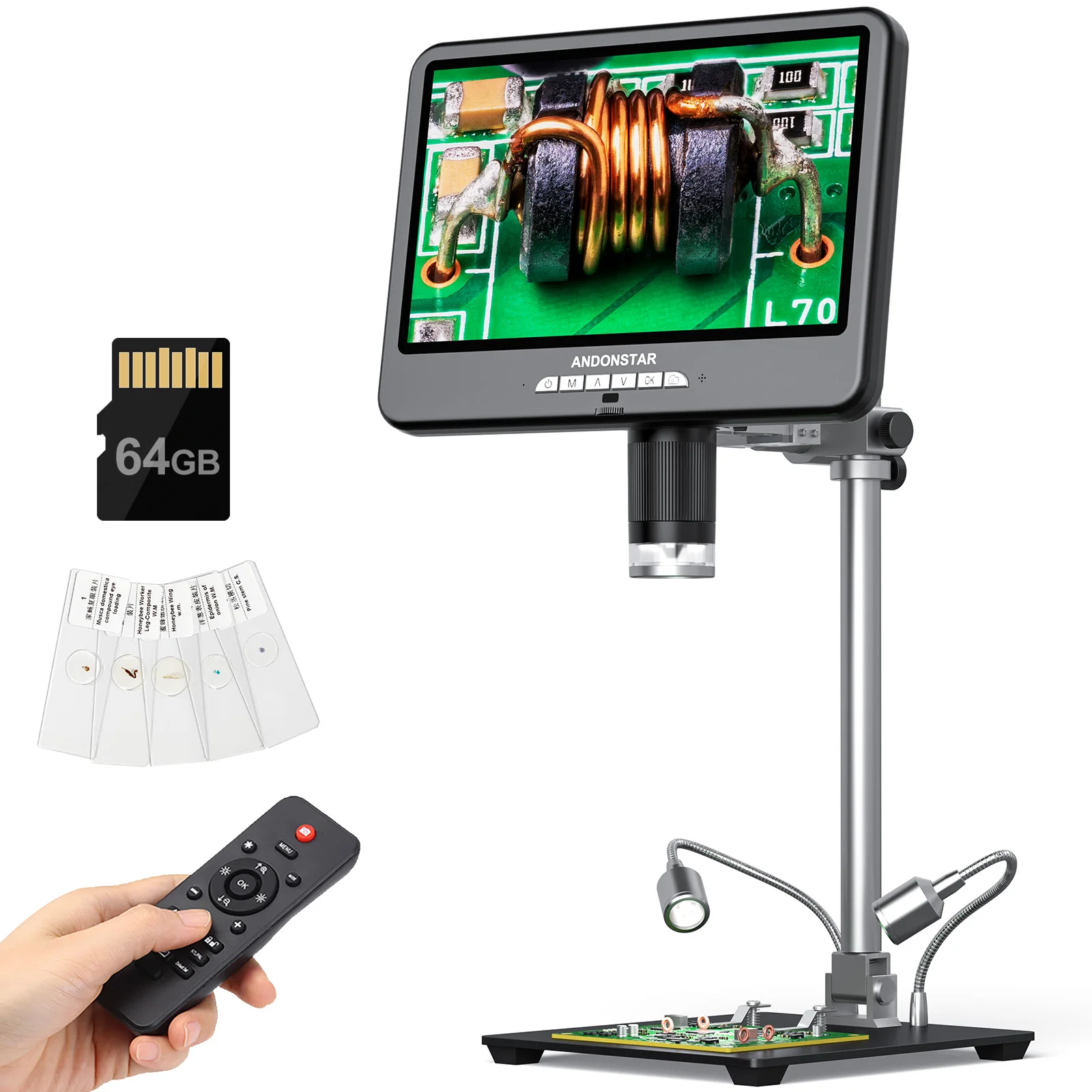 Microscopio Digital Andonstar  - Repair Electronics reseña y precio