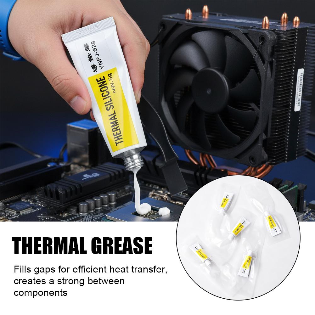 Pegamento térmico 5g, pasta de - Thermal Paste Cpu reseña y precio