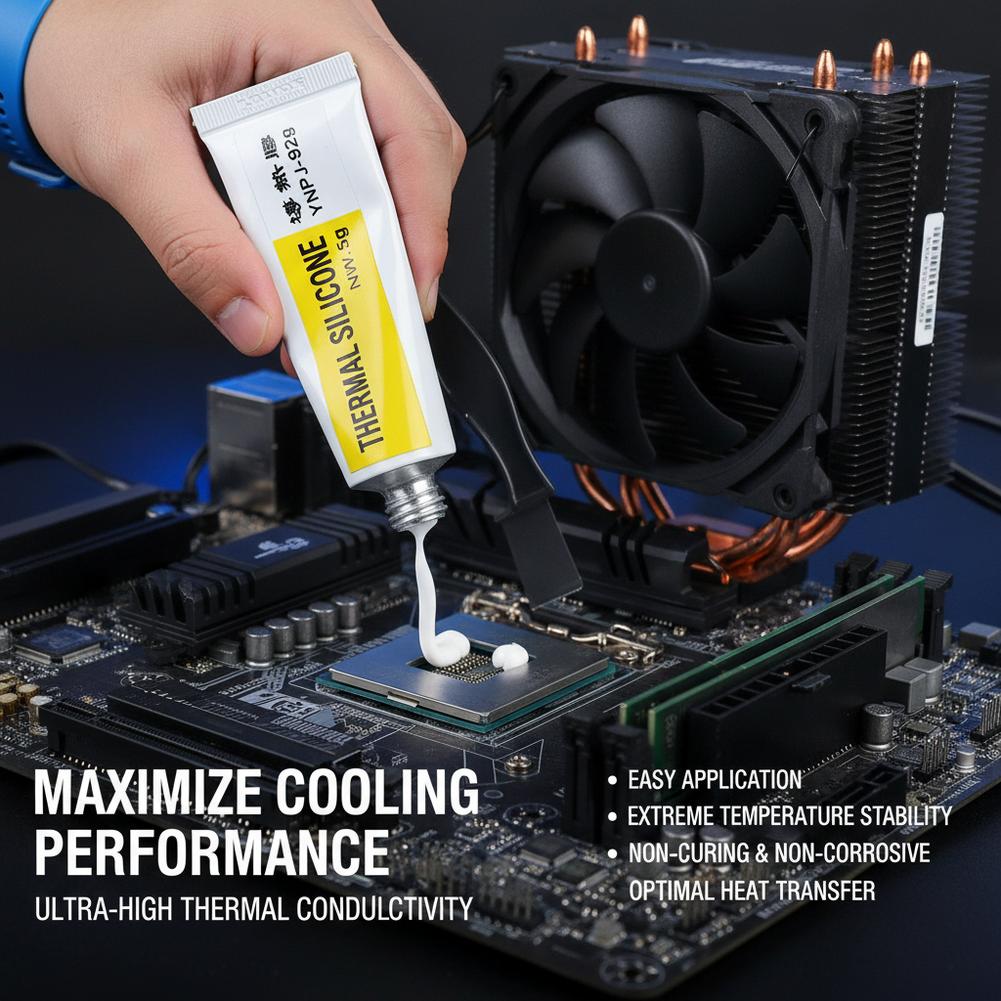 Pegamento térmico 5g, pasta de - Thermal Paste Cpu reseña y precio