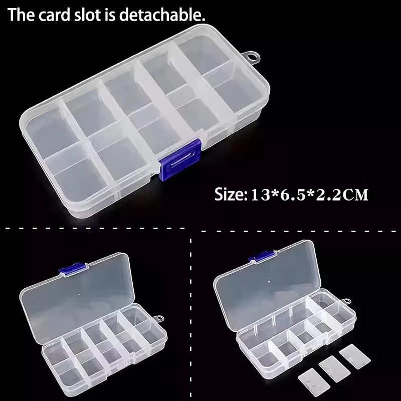 Caja organizadora de plástico  - Electronics Repair Parts reseña y precio