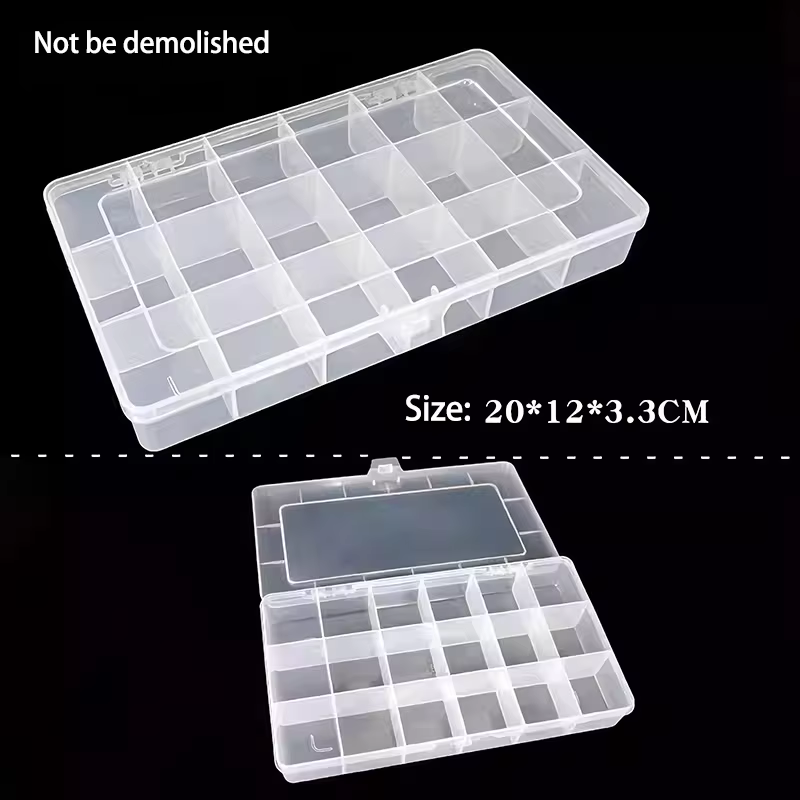 Caja organizadora de plástico  - Electronics Repair Parts reseña y precio