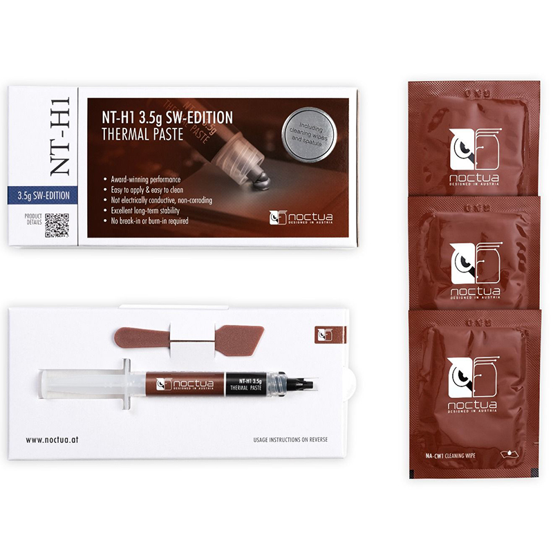 Noctua NT-H1 NT-H2 3,5g 10g pa - Thermal Paste Cpu reseña y precio