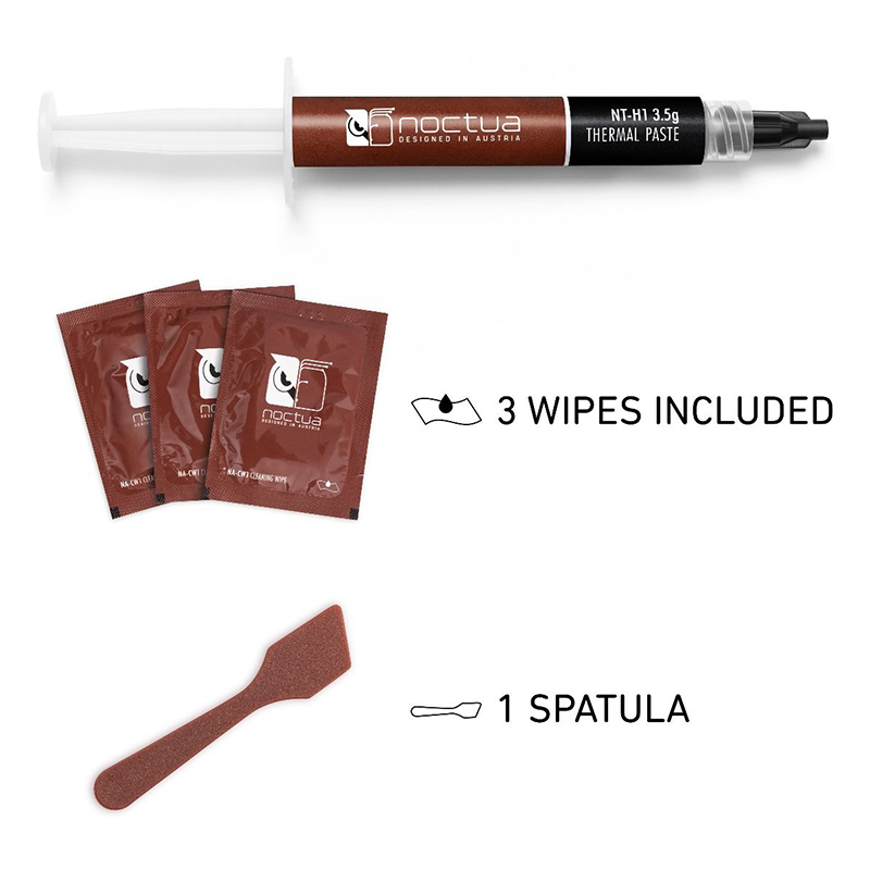 Noctua NT-H1 NT-H2 3,5g 10g pa - Thermal Paste Cpu reseña y precio